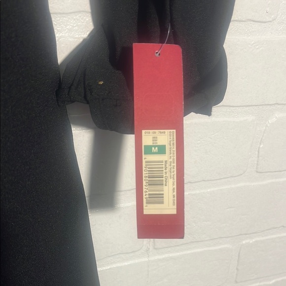 Merona Womens Dress Black Sheath with Cuffed Long Sleeves Office Work Medium NWT - Picture 4 of 7